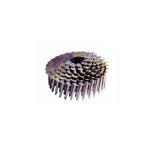 Photo 1 of 1 in. x 0.120 in. Electro-Galvanized Metal Coil Roofing Nails (7,200 per Box)
