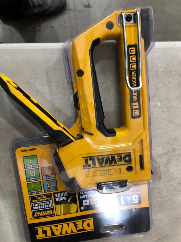 Photo 1 of OPENED**
5 in 1 Multi-Tacker Stapler and Brad Nailer Multi-Tool
