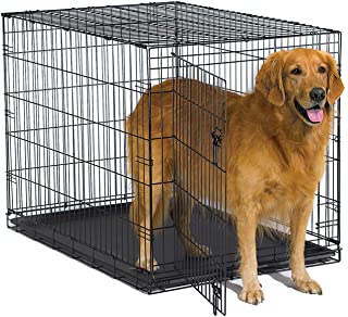 Photo 1 of New World Pet Products Folding Metal Dog Crate;