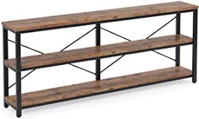 Photo 1 of 3 Tiers Sofa Table, 70.9" Console Table