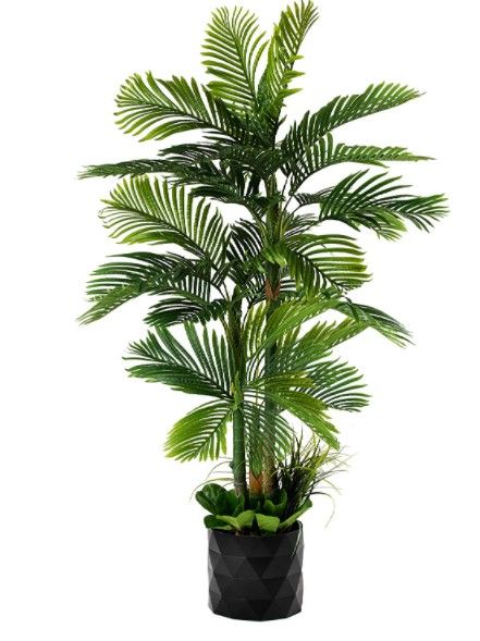 Photo 1 of (Similar To Image) GARDEN COUTURE Golden Cane Palm Artificial Tree