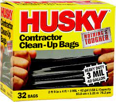 Photo 1 of 42 Gal. Heavy Duty Clean-Up Bags (32-Case)
