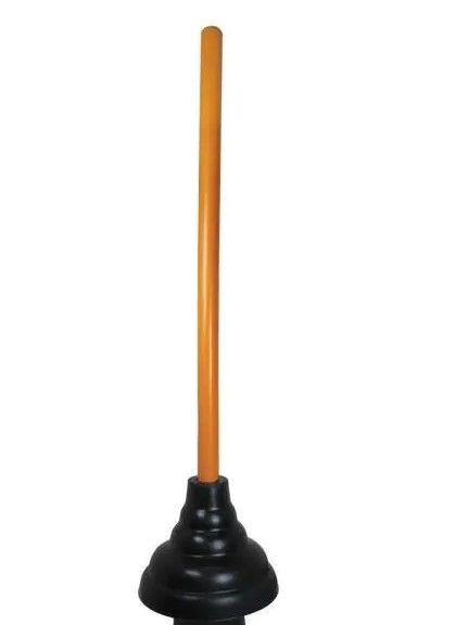 Photo 1 of 6 in. Force Cup Toilet Plunger - 2 pack 
- Previously opened 