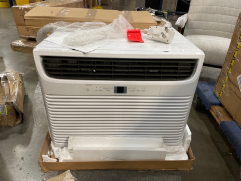 Photo 2 of DAMAGED: Frigidaire FHWE182WA2 Window Air Conditioner, 18000 BTU, White 25.37 x 23.63 x 17.85 inches

