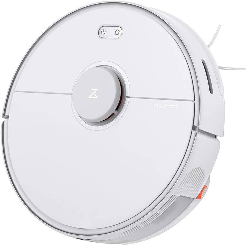 Photo 1 of Roborock S5 MAX Robot Vacuum and Mop, Self-Charging Robotic Vacuum Cleaner, Lidar Navigation, Selective Room Cleaning, No-mop Zones, 2000Pa Powerful Suction, 180min Runtime, Works with Alexa(White)


//tested, powers on