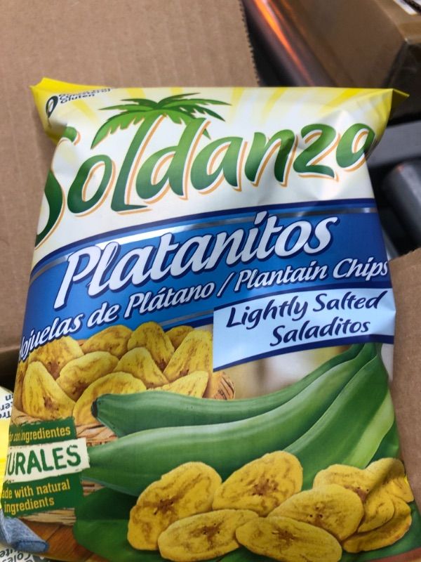 Photo 3 of **** EXP DATE : 11/AUG/2021 *** 
Soldanza Platanitos, Lightly Salted - 2.5 oz
24 pack 
