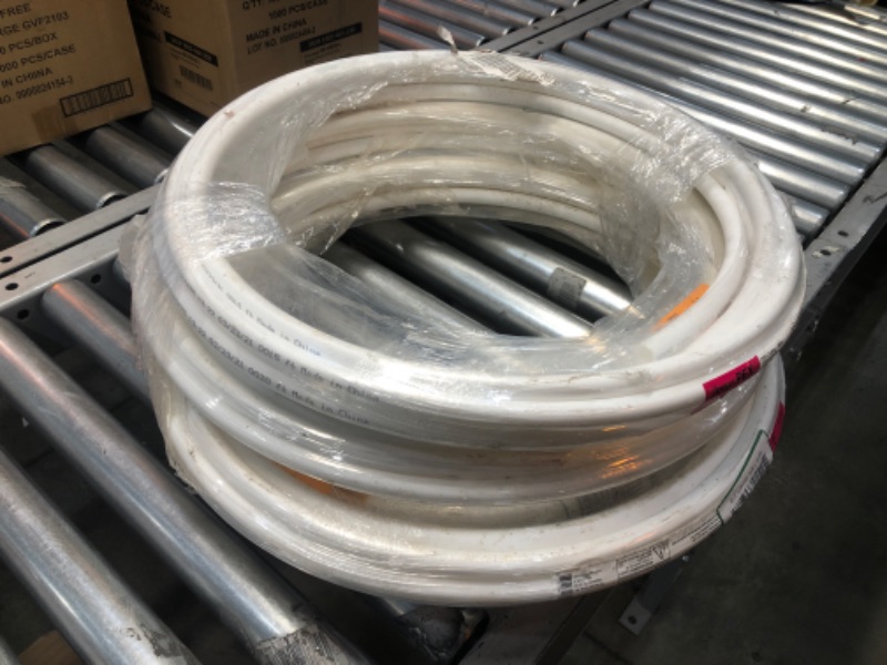 Photo 3 of 1/2 in. x 25 ft. Coil White PEX-B Pipe
4 ROLLS 