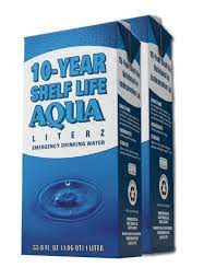 Photo 1 of 10-Year Aqua Literz Emergency Drinking Water 33.8 oz 6 PACK 