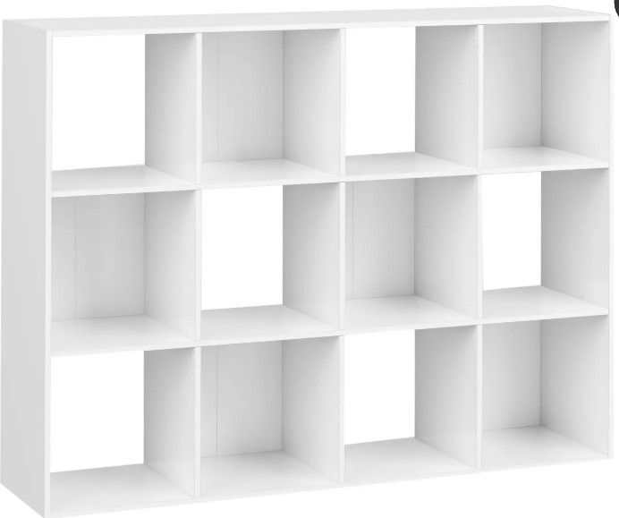 Photo 1 of ClosetMaid Cubeicals 12-Cube Organizer Shelf - White