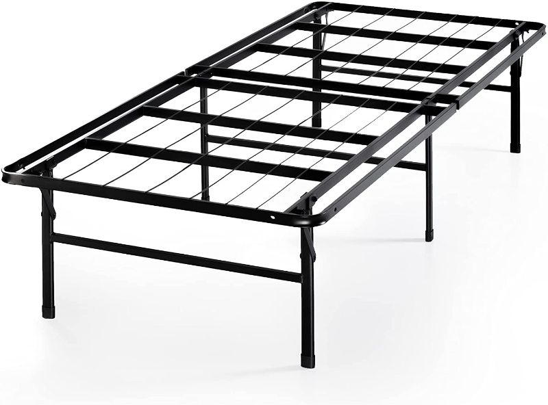 Photo 1 of Zinus Gene 16 Inch SmartBase Deluxe Mattress Foundation / 2 Extra Inches high for Under-bed Storage / Platform Bed Frame / Box Spring Replacement / Strong