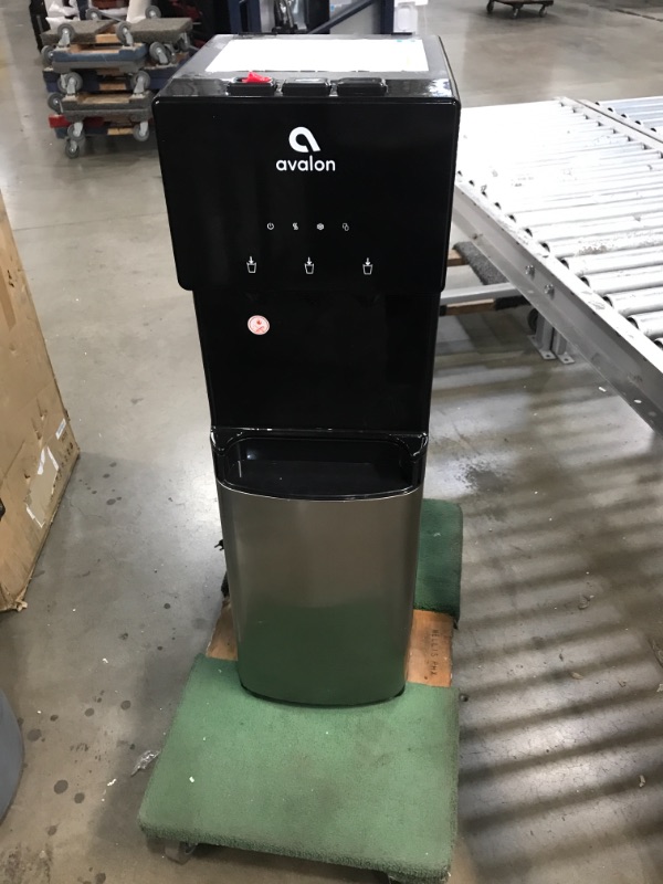 Photo 2 of **SEE COMMENTS*** Avalon Bottom Load Water Cooler 3 Temp, Stainless/Black