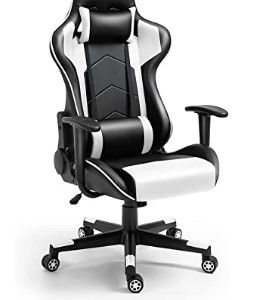 Photo 1 of PARTS OMLY
Axruunze white gaming chair 
STOCK PHOTO IS SIMILAR
