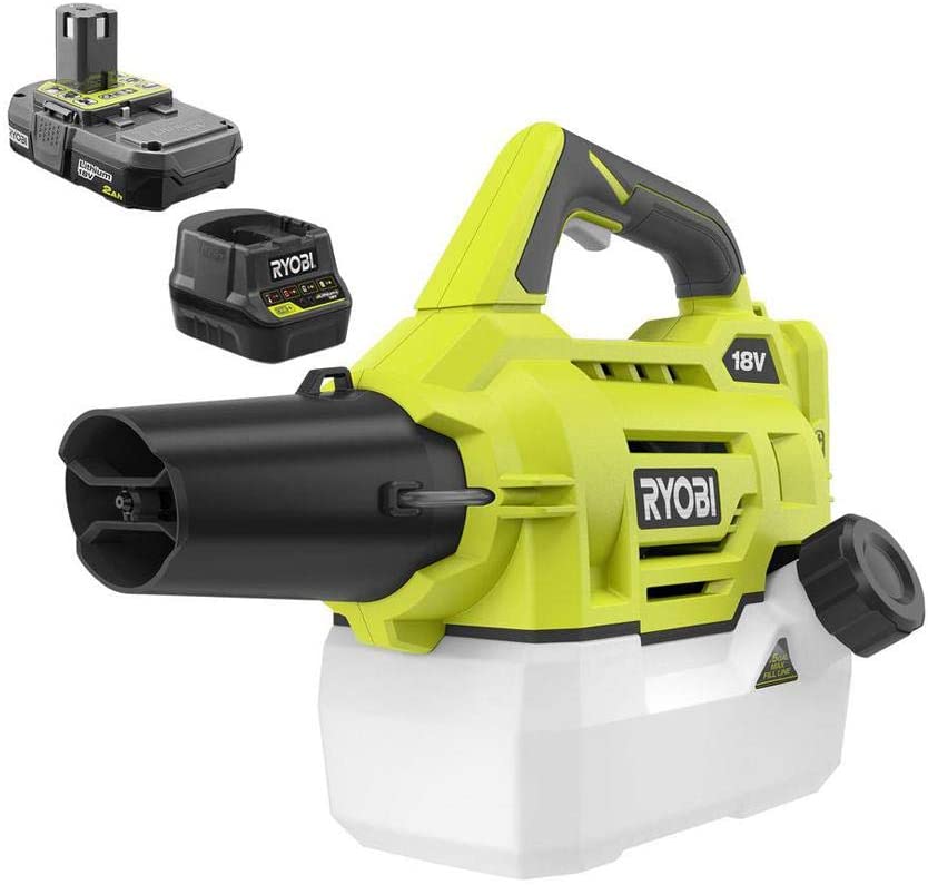 Photo 1 of RYOBI ONE+ 18-Volt Lithium-Ion Cordless Mister with 2.0 Ah Battery and Charger Included
