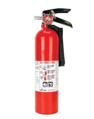 Photo 1 of 2pck-Kidde Fire Extinguisher - Red, 10B:C Gauge