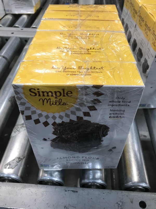 Photo 2 of 2 pck- Simple Mills Almond Flour Baking Mix, Gluten Free Brownie Mix, Easy to make in Brownie Pan, Chocolate Flavor, Made with whole foods, 3 Count (Packaging May Vary)- Best Buy 1/22/2022