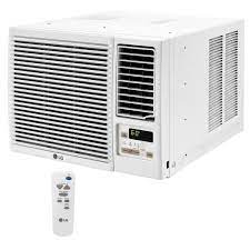 Photo 1 of 12,000 BTU 230/208-Volt Window Air Conditioner LW1221HRSM with Cool, Heat and WiFi in White
