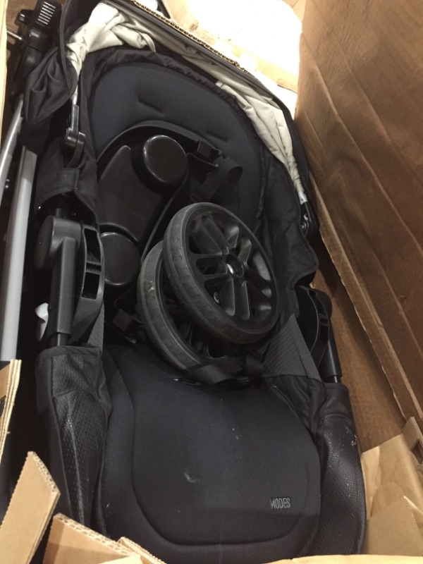 Photo 4 of Graco Modes Pramette Stroller, Baby Stroller with True Bassinet Mode, Reversible Seat, One Hand Fold, Extra Storage, Child Tray, Pierce
