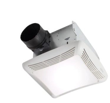 Photo 1 of Broan-NuTone 80 CFM Ceiling Bathroom Exhaust Fan with Light