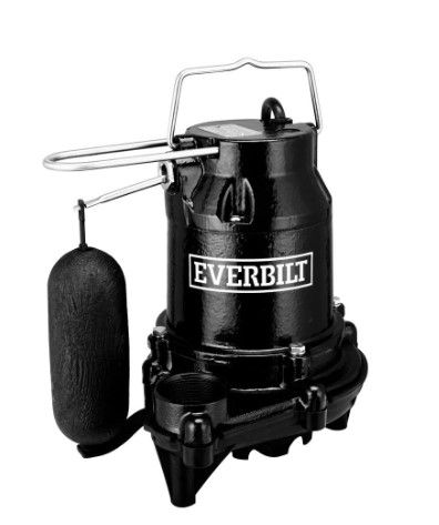 Photo 1 of 1/3 HP Cast Iron Sump Pump
