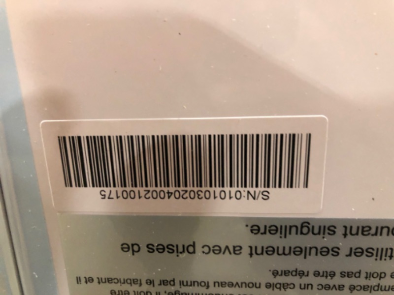 Photo 2 of PARTS ONLY* MAKES WEIRD NOISE WHEN TURNED ON*
Smart Window Air Conditioner with 8000 Cooling BTU, 120 Volts, Sleep Mode, Connects with Amazon Alexa, Connects with Google Assistant, Digital Thermostat, Energy Saving Mode, MyTemp SENSOR, Ultra Quiet Saddle 