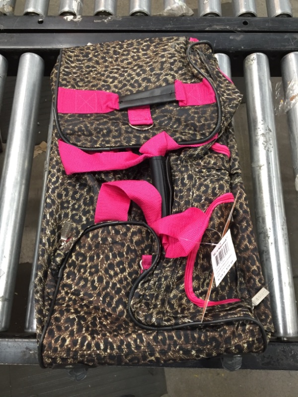 Photo 6 of *Rockland Deluxe Pink Leopard Perfect Combination 3-piece Expandable Luggage Set 
 