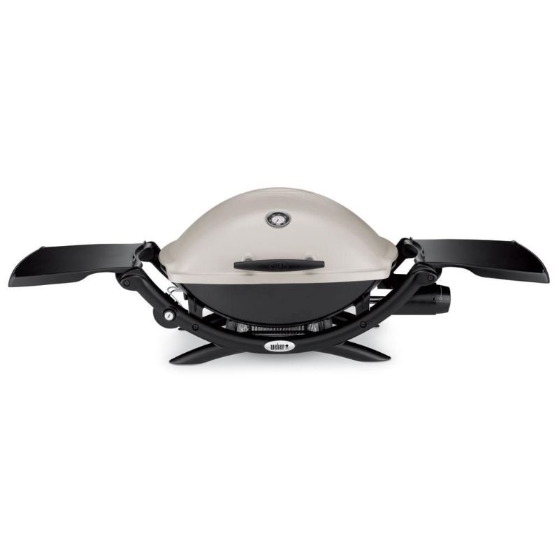 Photo 1 of 54060001 52" Q 2200 Portable Liquid Propane Grill with 12 000 BTU-per-Hour Stainless Steel Burner 280 Sq.-in. Total Cooking Area Porcelain-Enameled
