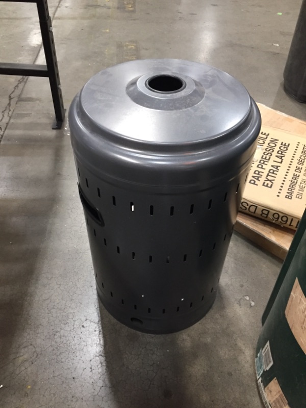 Photo 1 of *READ BELOW** Amazon Basics 46,000 BTU Outdoor Propane Patio Heater with Wheels, Commercial & Residential - Slate Gray
