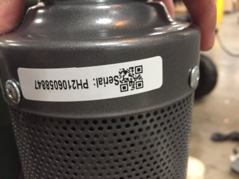 Photo 1 of *READ BELOW** Amazon Basics 46,000 BTU Outdoor Propane Patio Heater with Wheels, Commercial & Residential - Slate Gray
