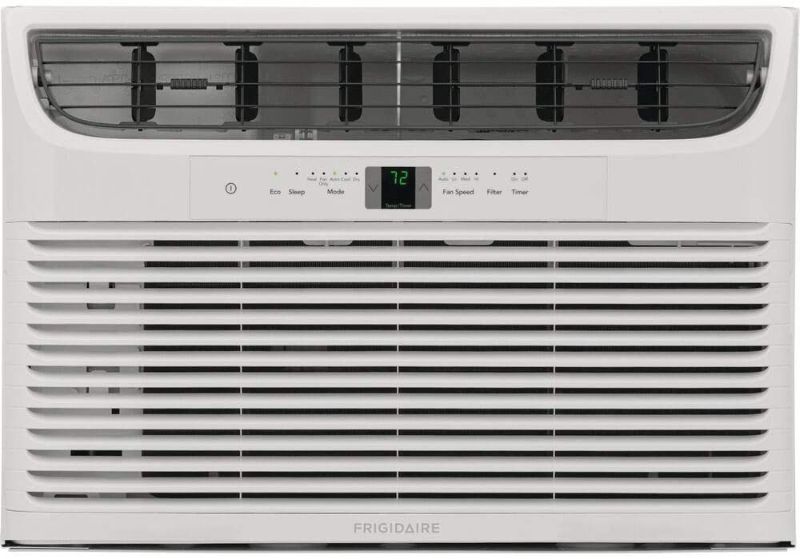 Photo 1 of Frigidaire FHWH082WA1 Window Air Conditioner, 8000 BTU, White

//POWERS ON!