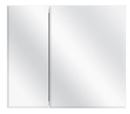 Photo 1 of **MIRROR IS BROKEN, MAJOR DAMAGE**
Glacier Bay
30 in. x 26 in. Frameless Recessed or Surface-Mount Bi-View Medicine Cabinet with Mirror
