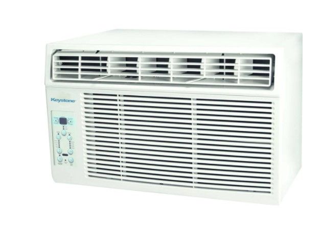 Photo 1 of Keystone Energy Star 6,000 BTU Window-Mounted Air Conditioner with Follow Me LCD Remote Control
