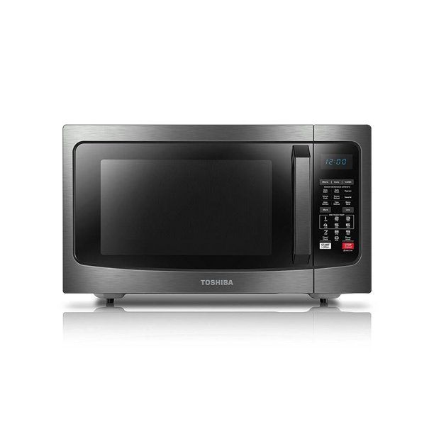 Photo 1 of Toshiba EC042A5C-SS Microwave Oven with Convection Function Smart Sensor and LED Lighting, 1.5 cu. ft./1000W, Stainless Steel
