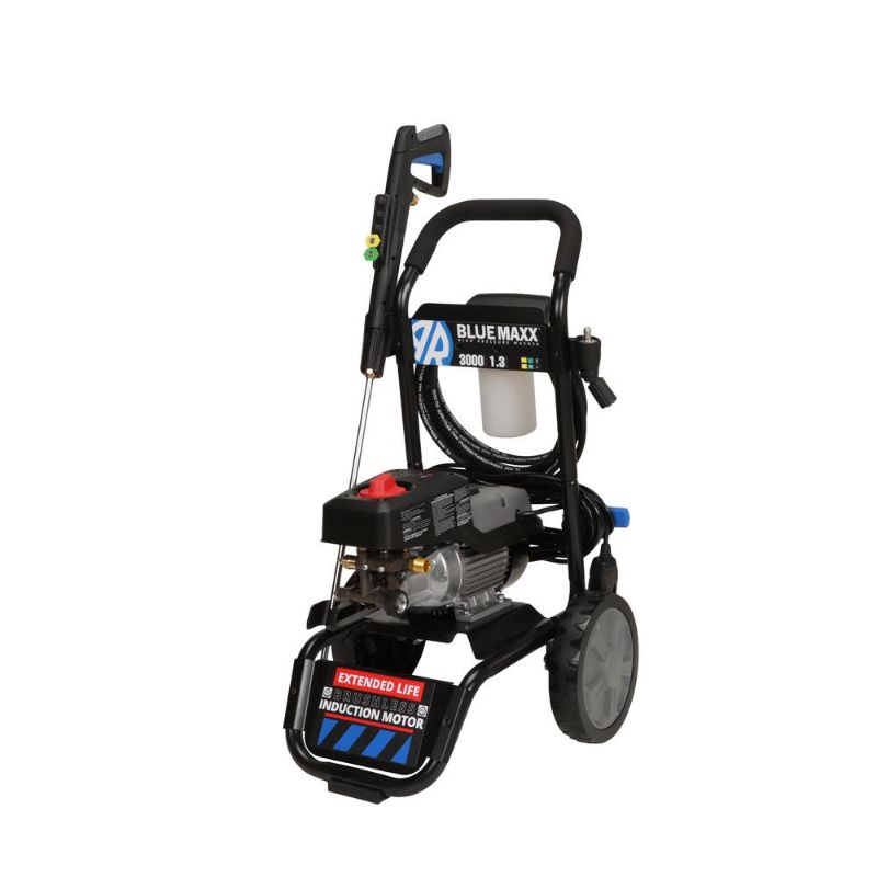 Photo 1 of AR Blue Clean New Induction Powered Electric 3000 PSI Pressure Washer, with up to 1.3 GPM Maximum Pressure, Maxx3000
