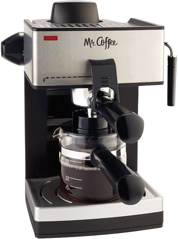 Photo 1 of Mr. Coffee 4-Cup Steam Espresso System with Milk Frother
