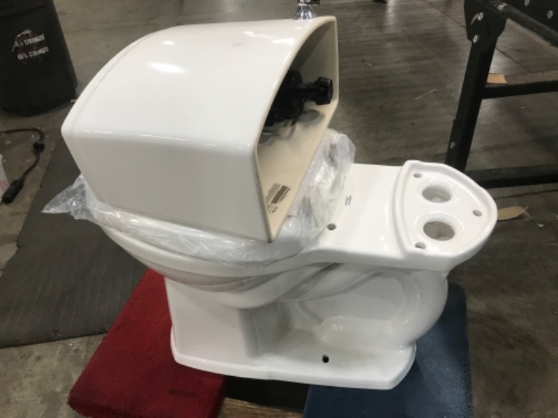 Photo 3 of **SIMILAR** american Standard
Optum VorMax Complete Tall Height 2-piece 1.28 GPF Elongated Toilet in White with Slow Close Seat