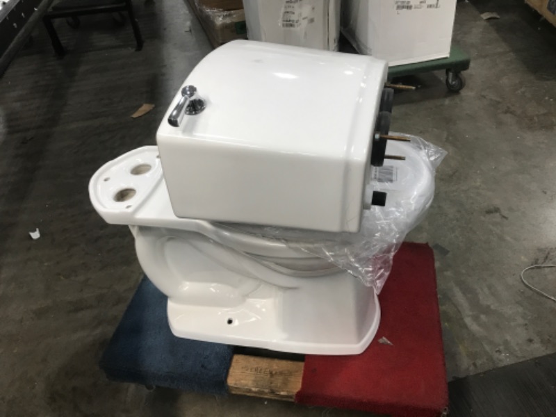 Photo 2 of **SIMILAR** american Standard
Optum VorMax Complete Tall Height 2-piece 1.28 GPF Elongated Toilet in White with Slow Close Seat