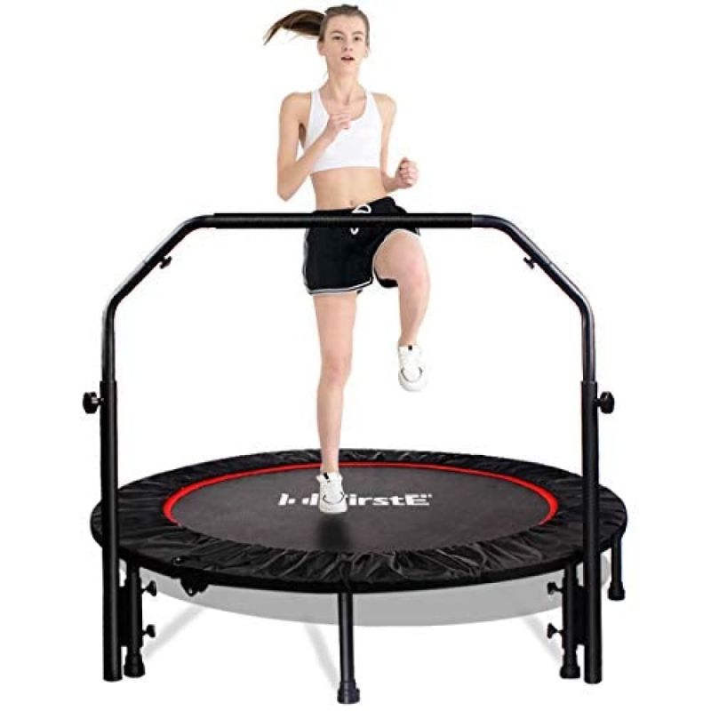 Photo 1 of FirstE 48" Foldable Fitness Trampoline Recreational Indoor Outdoor Exercise