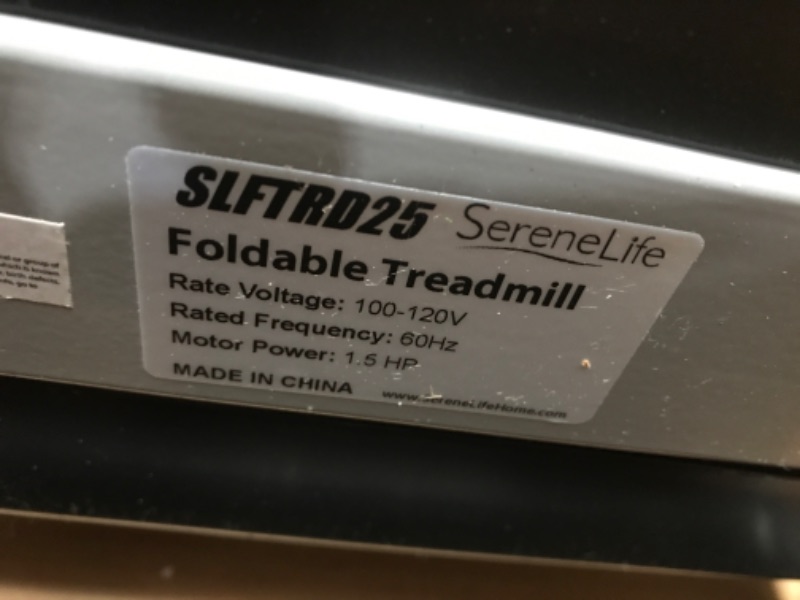 Photo 6 of Serenelife Smart Digital Folding Treadmill