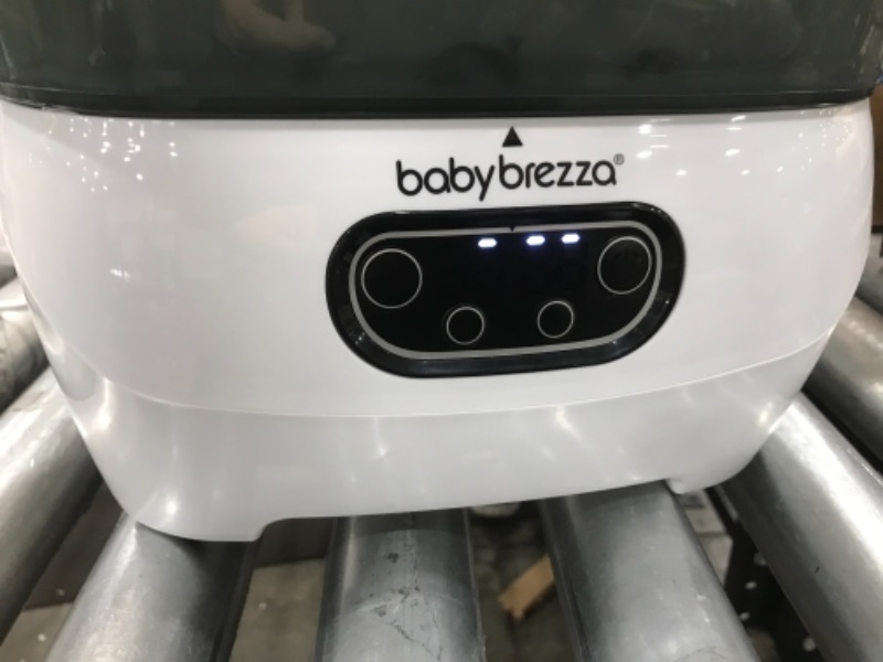 Photo 3 of Baby Brezza Sterilizer & Dryer Advanced, Effective Steam Sterilization, HEPA Filter, Dries 33% Faster, Highest Capacity, Holds 8 Bottles & 2 Pump Part Sets from Any Brand, Universal Fit, White
NON-FUNCTIONAL; PARTS ONLY