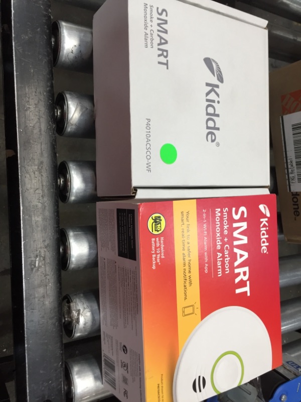 Photo 2 of Kidde Smoke & Carbon Monoxide Detector, Lithium Battery Powered, Interconnect Combination Smoke & CO Alarm, Voice Alert