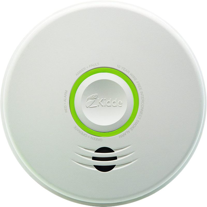 Photo 1 of Kidde Smoke & Carbon Monoxide Detector, Lithium Battery Powered, Interconnect Combination Smoke & CO Alarm, Voice Alert