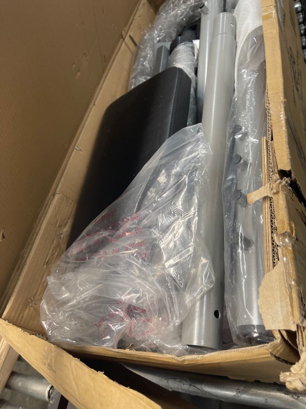 Photo 1 of BalanceFrom RS 60 Multifunctional Workout Station Adjustable Olympic Workout Bench with Squat Rack, Leg Extension, Preacher Curl, and Weight Storage,
