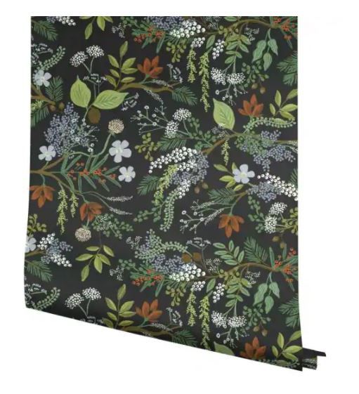 Photo 1 of 
RIFLE PAPER CO.
45 sq. ft. Juniper Forest Premium Peel and Stick Wallpaper