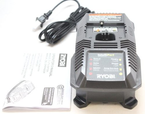 Photo 1 of RYOBI ONE+ 18V Dual Chemistry IntelliPort Charger
