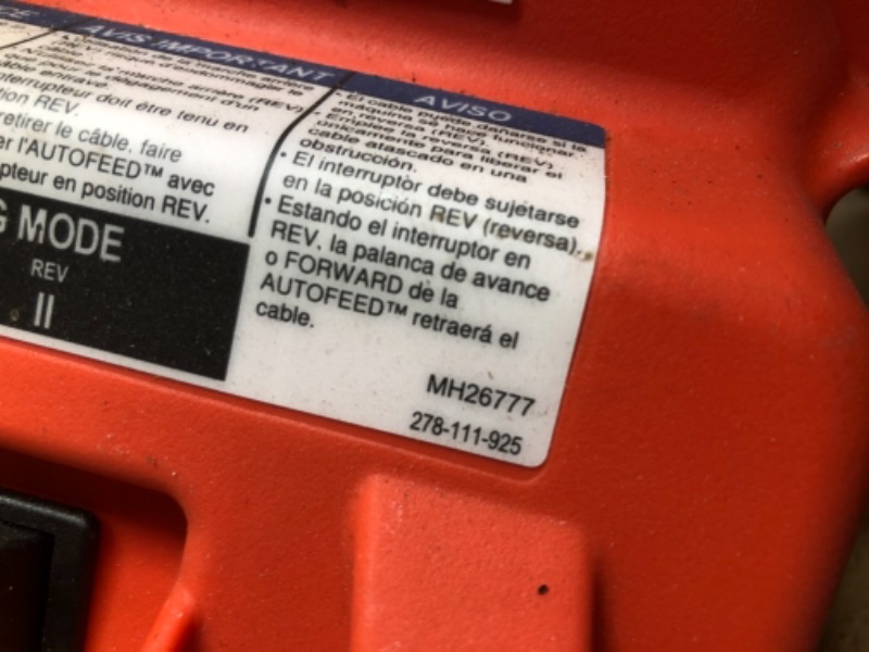 Photo 1 of **DOES NOT FUNCTION, FOR PARTS ONLY!!!**PowerClear Drain Cleaner
