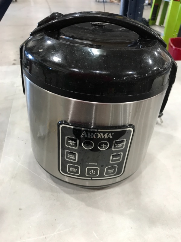 Photo 2 of ***PARTS ONLY***Aroma Housewares 8-Cup (cooked)/ 2 Quart Digital Cool-Touch Rice Cooker & Food Steamer

