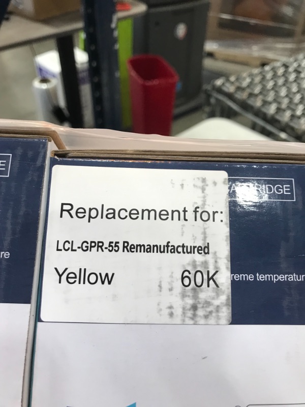 Photo 1 of LCL Remanufactured Toner Cartridge Replacement for LCL -GPR-55 CARTRIDGE 4 PACK (4-Pack Black Cyan Yellow Magenta)

