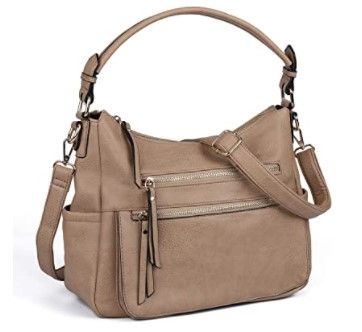 Photo 1 of Large Hobo Bags for Women Large Capacity Crossbody Purse with Adjustable Strap Satchel Shoulder Bag for Women Leather Travel
