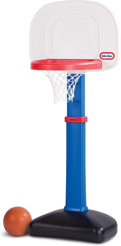 Photo 1 of Little Tikes EasyScore Basketball Set Blue, 22" L x 23.75" W x 60" H
