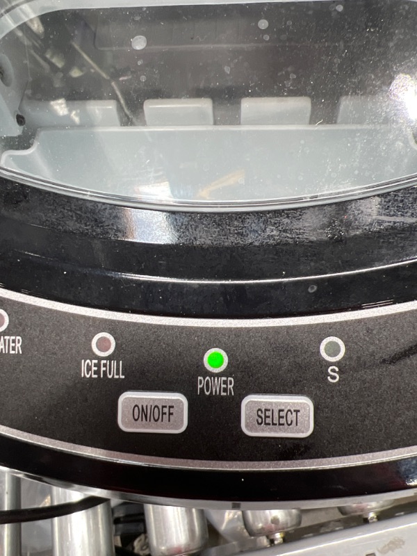 Photo 2 of FRIGIDAIRE EFIC101-BLACK Portable Compact Maker, 26 lb per Day, Ice Making Machine, Black
